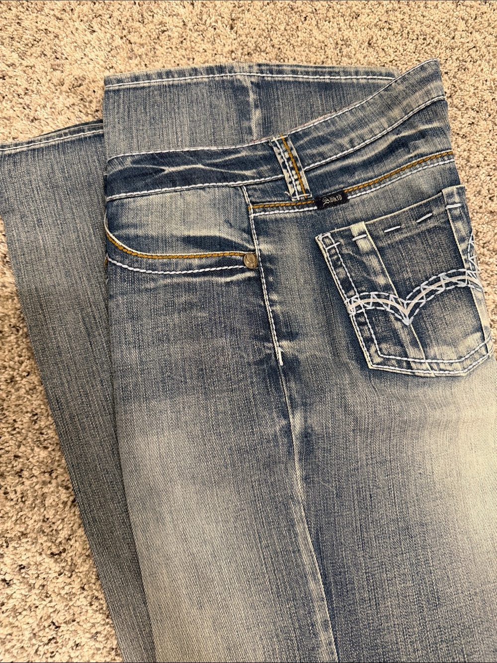 Adiktd women’s western jeans. Size 6/35” inseam